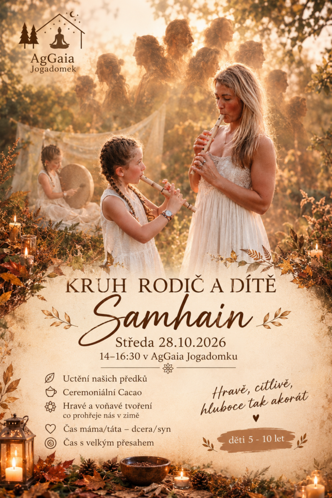 Kruh rodič a dítě Samhain